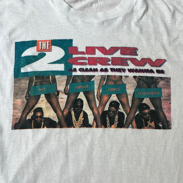 1980's 2 Live Crew Vintage Rap Tee Shirt