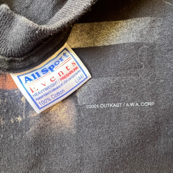 2001 OutKast "Stank Love" Tour Vintage Rap Hip Hop Tee Shirt