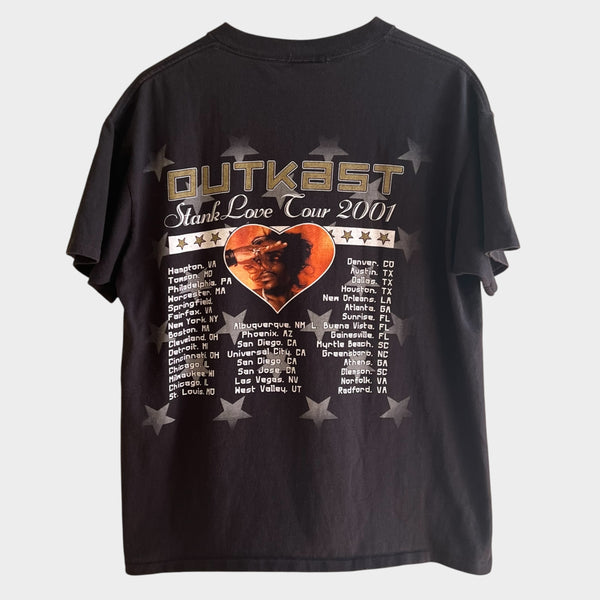 2001 OutKast "Stank Love" Tour Vintage Rap Hip Hop Tee Shirt