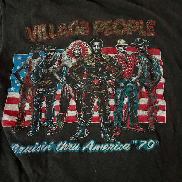 1979 The Village People Vintage Tour Tee Shirt