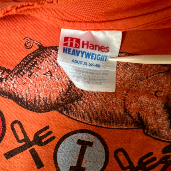 1996 Alice In Chains "The Other White Meat" Vintage Band Promo Tee Shirt