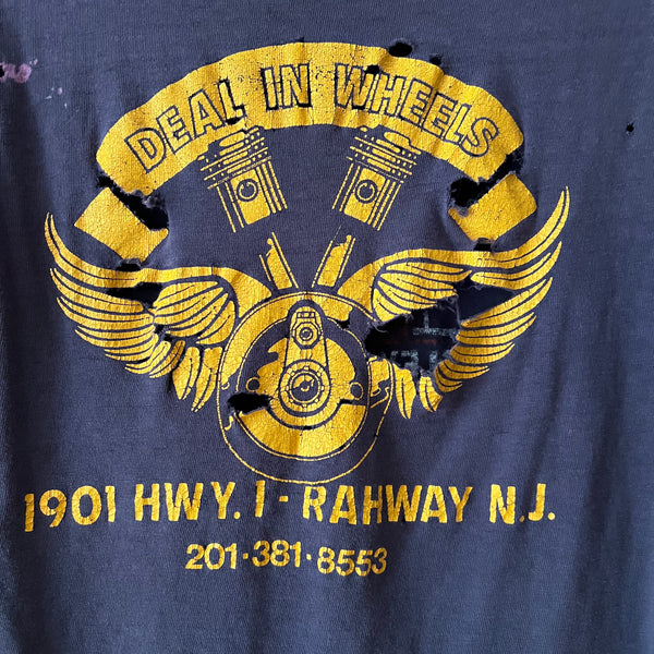 1970s Harley Davidson Motorcycle Vintage Tee Shirt