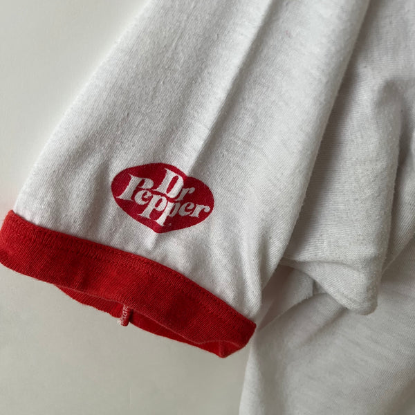 1970's Dr Pepper Vintage Soft Drink Soda Promo Tee Shirt