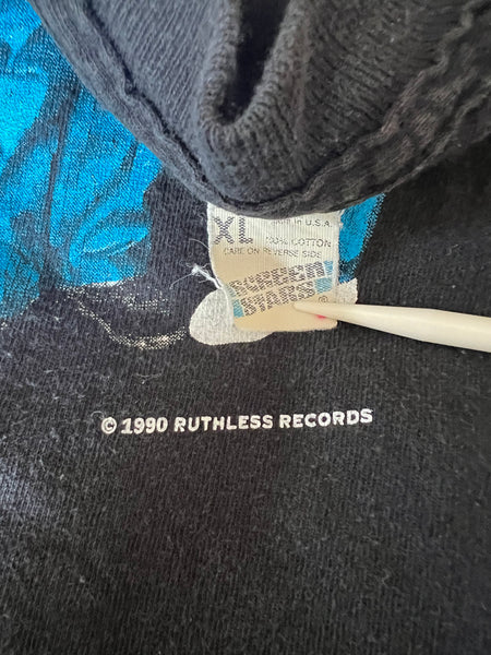 1990 N.W.A. "Just Don't Bite It" Vintage Rap Tee Shirt