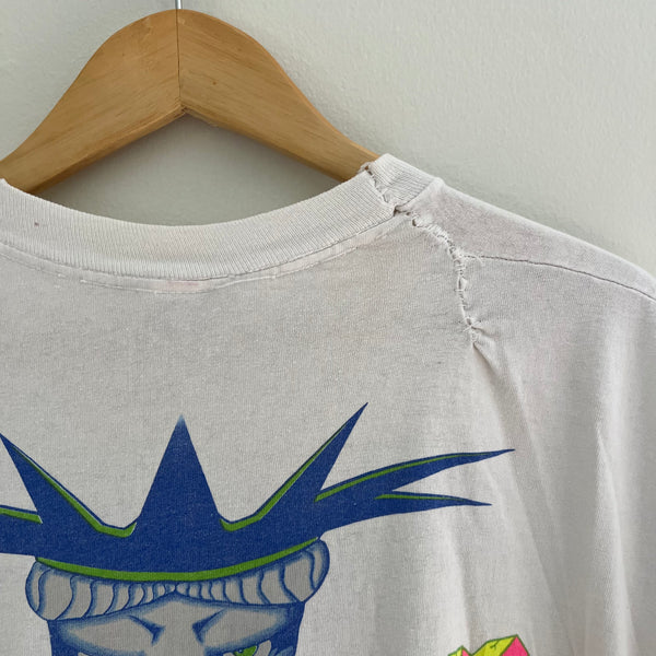 1990 Ramones "Escape From New York" Tour Vintage Band Tee Shirt