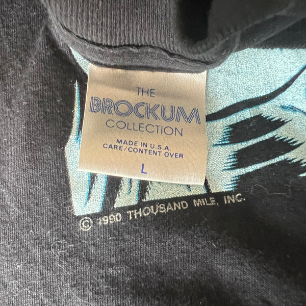 1990 Iggy Pop "Brick By Brick" Tour Vintage Band Tee Shirt