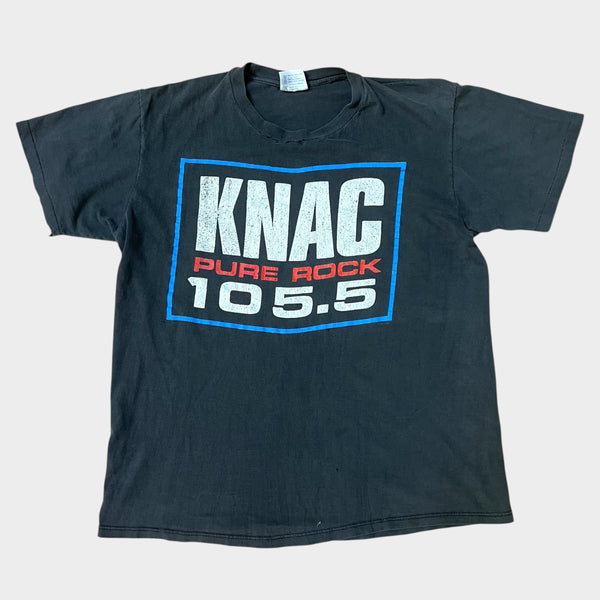 1991 KNAC Rock Radio Station - Ozzy Osbourne, Alice In Chains, LA Guns, Lynch Mob Concert at Long Beach Arena Vintage Band Tee Shirt