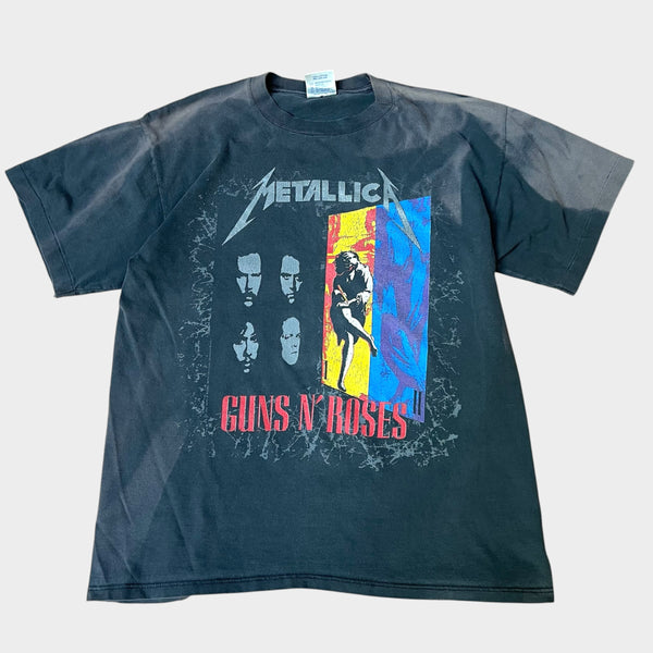 1992 Guns N Roses, Metallica, Faith No More Vintage Tour Tee Shirt