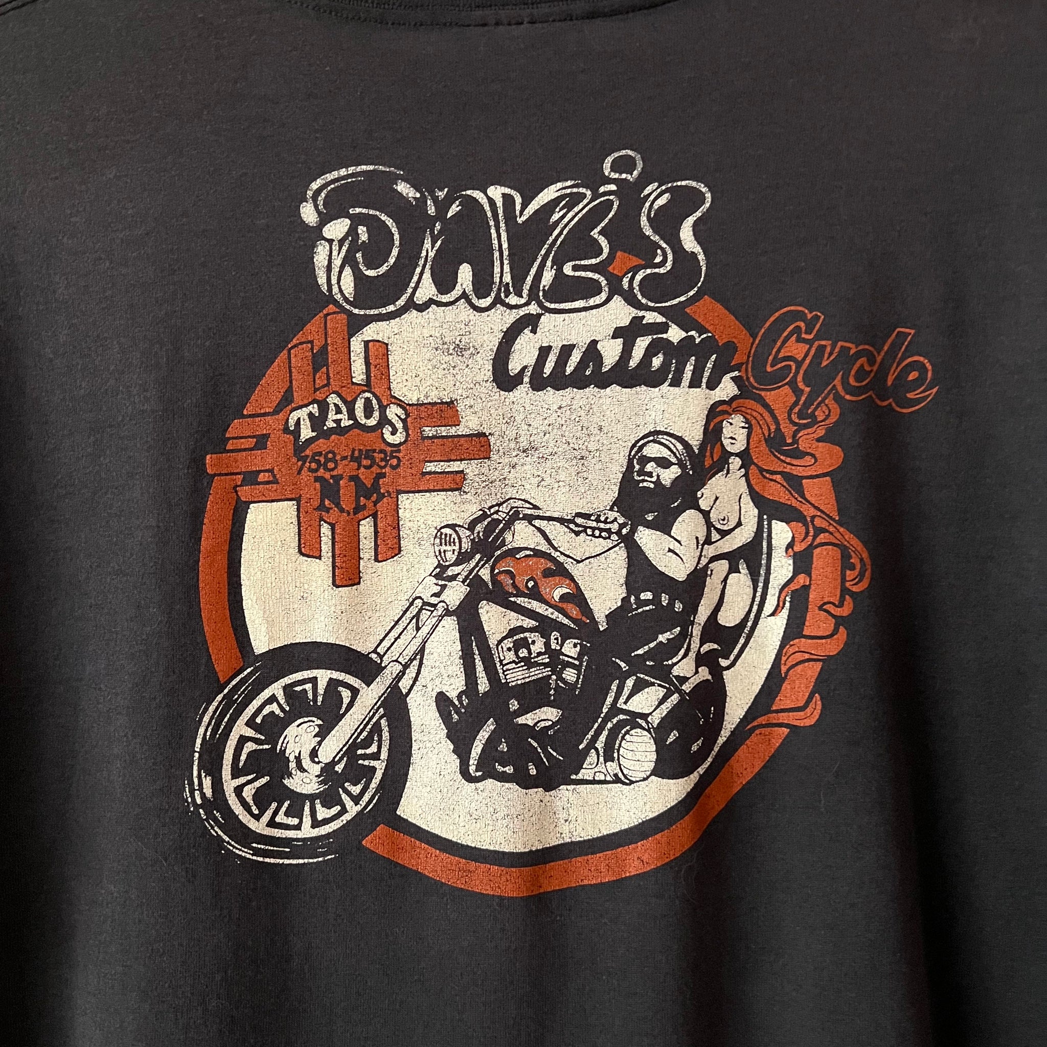 80s/90s Wild Ride Motorcycle 3D Emblem Vintage Tee Shirt