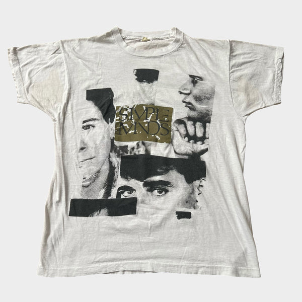 1985 Simple Minds Vintage Tour New Wave Band Tee Shirt