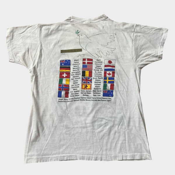 1985 Simple Minds Vintage Tour New Wave Band Tee Shirt