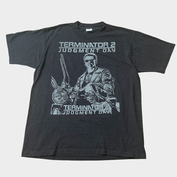 1991 Terminator 2 "Judgement Day" Vintage Movie Promo Tee Shirt