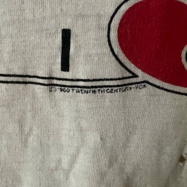 1980 9 To 5 Vintage Movie Promo Raglan Tee Shirt Starring Dolly Parton