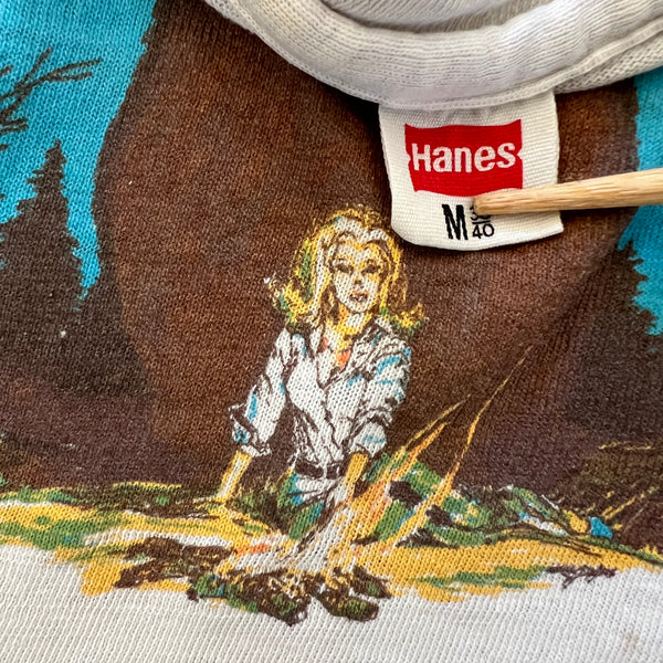 1976 Grizzly Vintage Movie Promo Tee Shirt