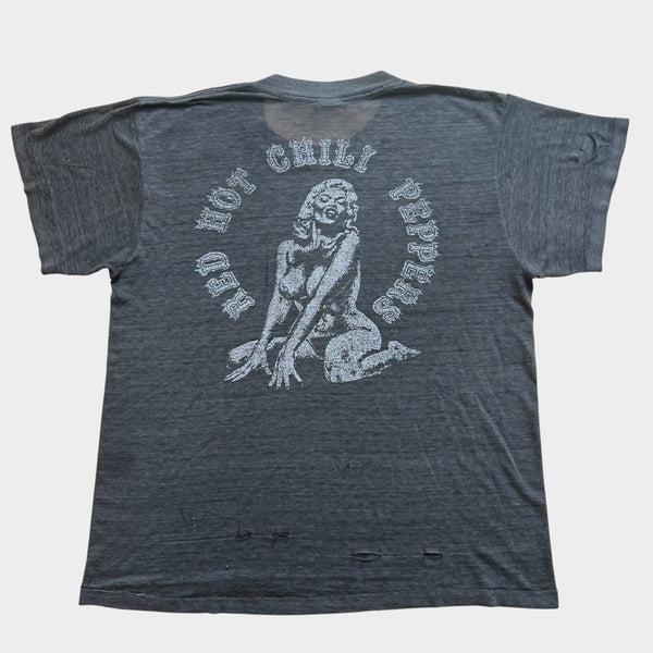1988 Red Hot Chili Peppers Marilyn Monroe Vintage Band Promo Tee Shirt