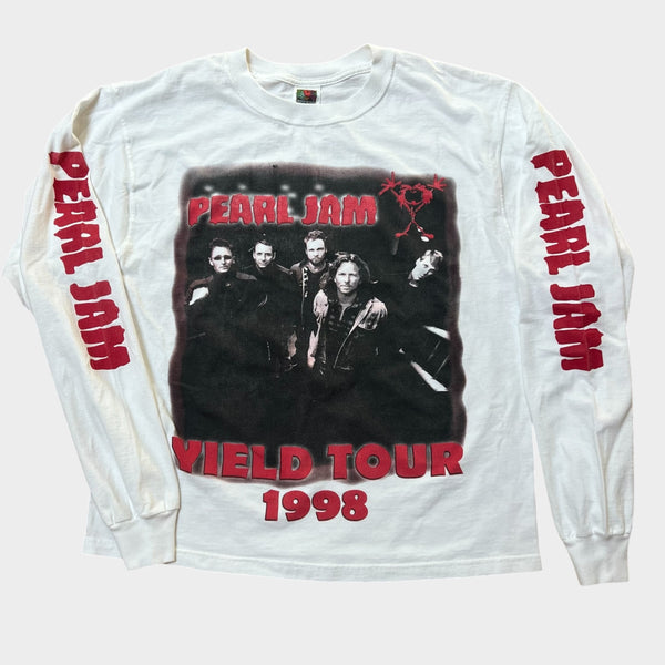 1998 Pearl Jam "Yield" Tour Vintage Band Promo Tee Shirt