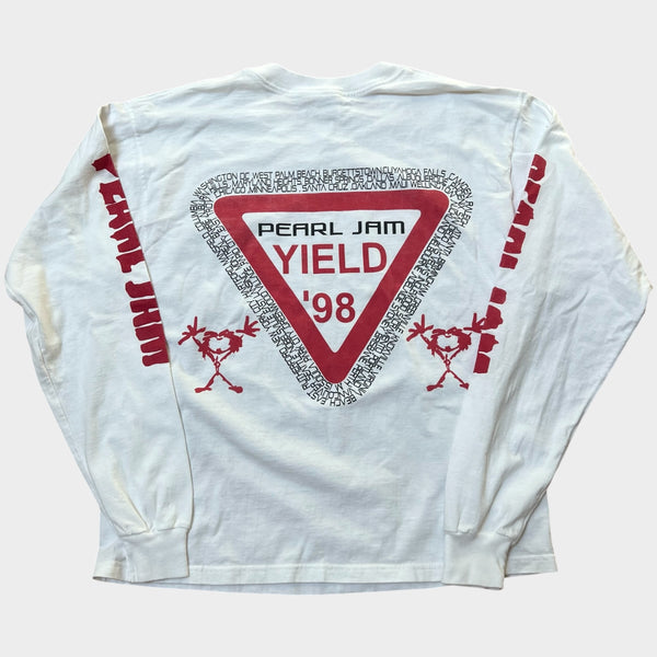 1998 Pearl Jam "Yield" Tour Vintage Band Promo Tee Shirt
