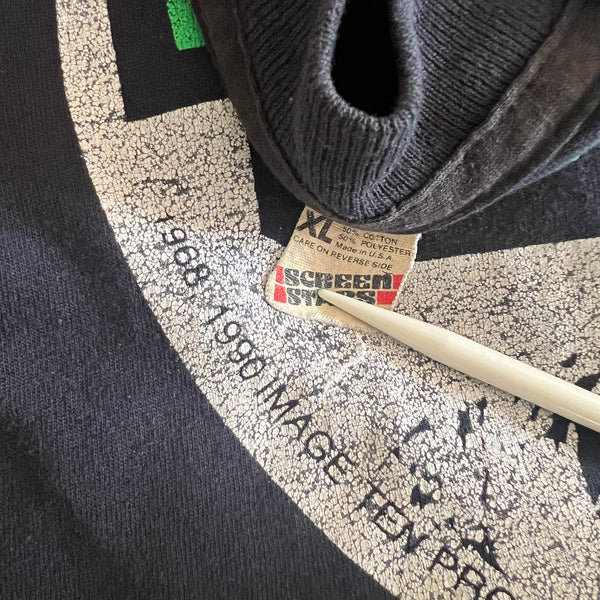 1990 Night Of The Living Dead Vintage Horror Movie Promo Tee Shirt