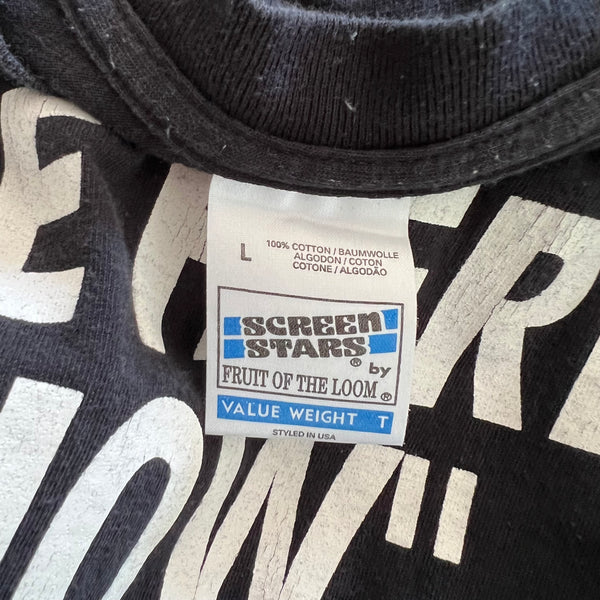 1997 Oasis "Be Here Now" Album Release Promo Vintage V Neck Tee Shirt