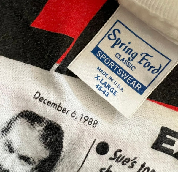 1988 Guns N Roses "Lies" Vintage Band Promo Tee Shirt