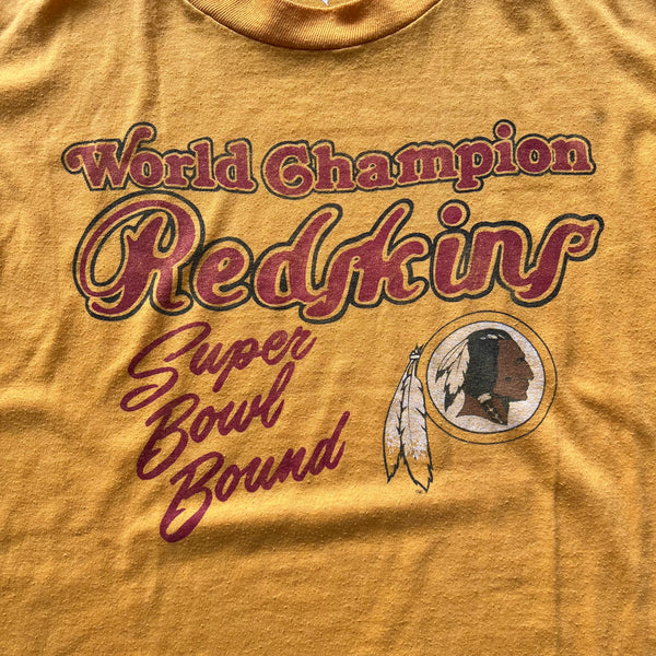 1983 Washington Redskins Super Bowl Bound Vintage Football Tee Shirt