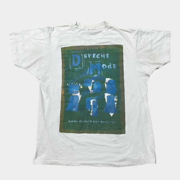1993 Depeche Mode European Tour Vintage Band Tee Shirt