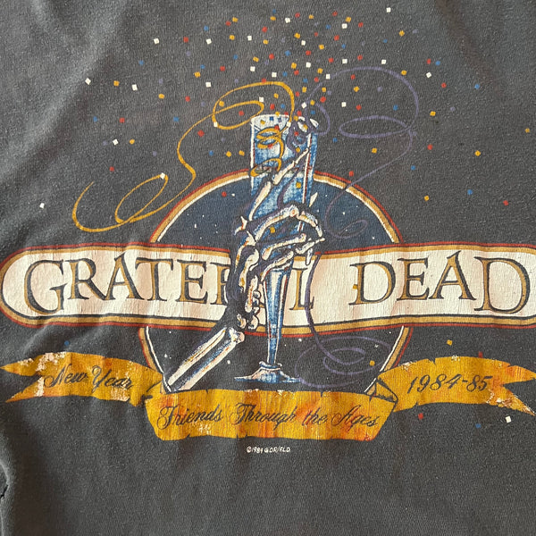 1984 Grateful Dead "New Years" Vintage Promo Tee Shirt