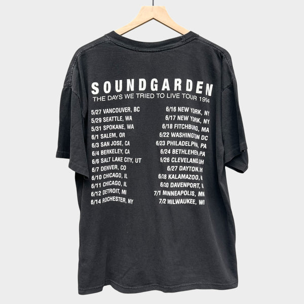 1994 Soundgarden "Superunknown" Tour Vintage Band Tee Shirt