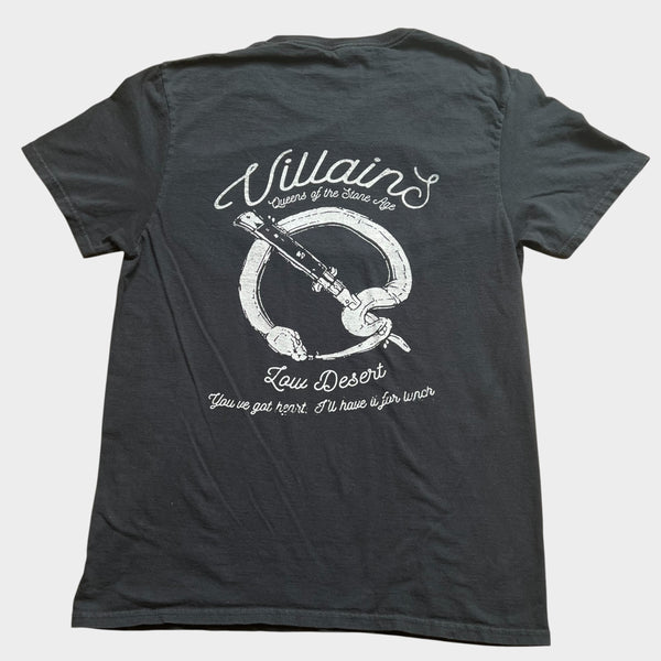 2017 Queens Of The Stoneage "Villains" Lou Desert Band Promo Tee Shirt