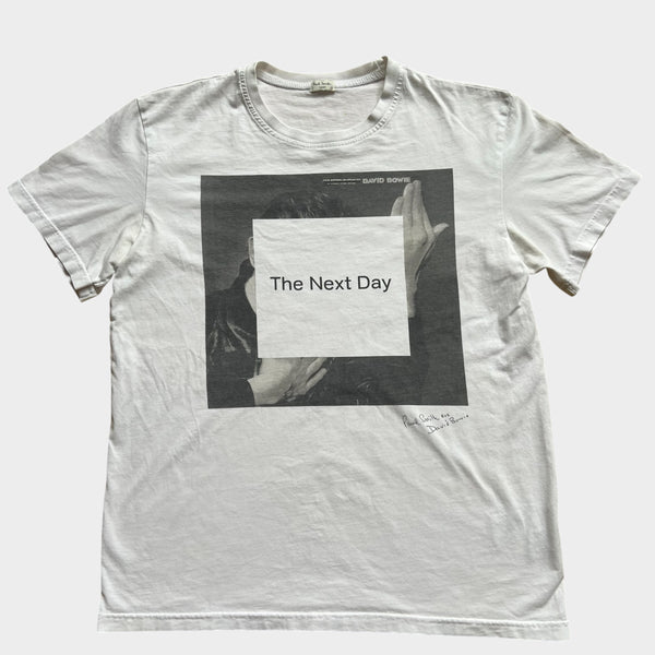 2013 David Bowie x Paul Smith "The Next Day" Official Tour Collaboration Tee Shirt