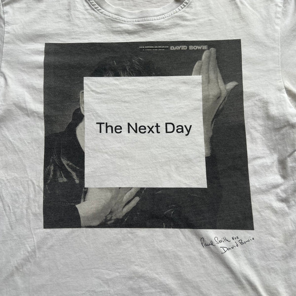 2013 David Bowie x Paul Smith "The Next Day" Official Tour Collaboration Tee Shirt