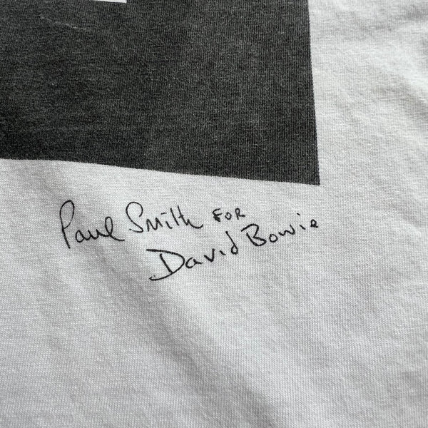 2013 David Bowie x Paul Smith "The Next Day" Official Tour Collaboration Tee Shirt
