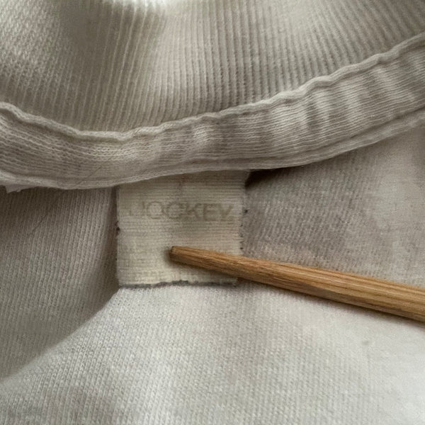 1970s Zeros Revival Vintage Blank Tee - White