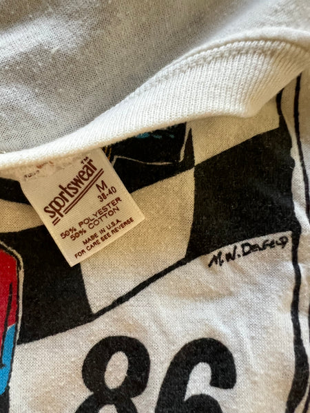 1986 Daytona "Speed Weeks" NASCAR Vintage Car Racing Tee Shirt