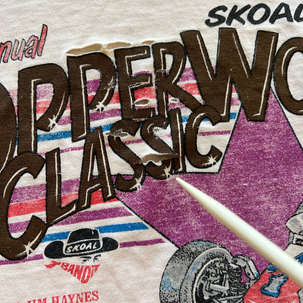 1988 Copper World Classic Phoenix International Raceway Skoal Bandit Vintage Car Racing NASCAR Tee Shirt
