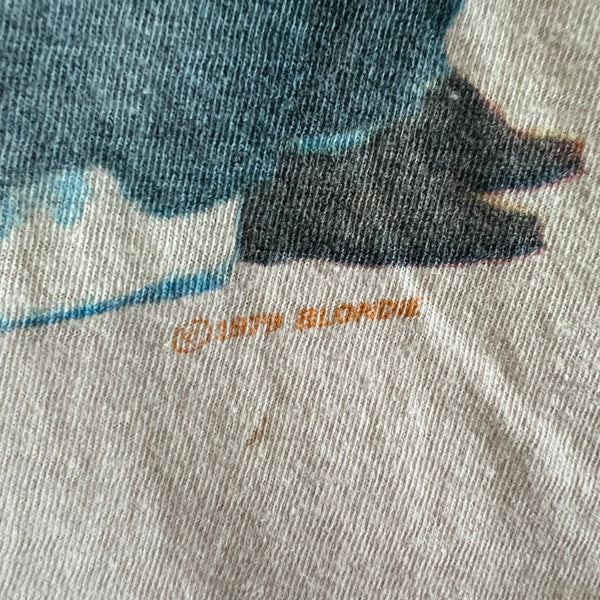 1979 Blondie Vintage Tour Band Tee Shirt