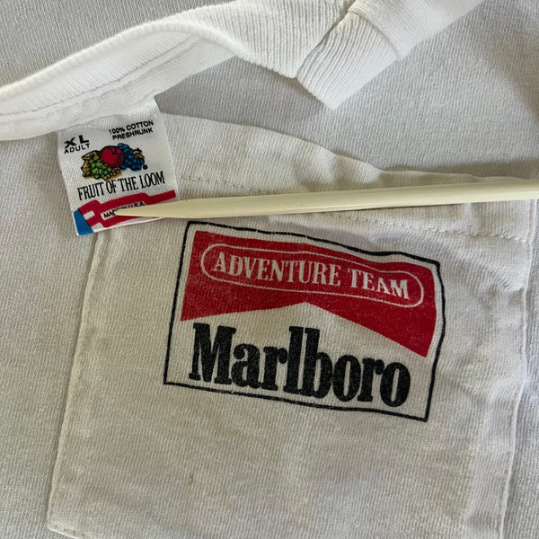 1990's Marlboro "Adventure Team" White Water Rafting Vintage Tee Shirt