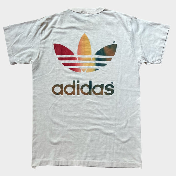 1981 Adidas 4th Annual Whitefish, Montana Lake Run Vintage Tee Shirt