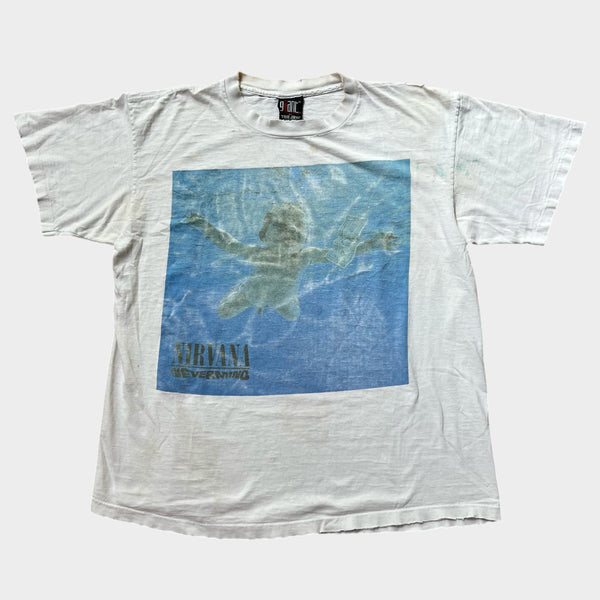 1991 Nirvana "Nevermind" Vintage Band Promo Tee Shirt