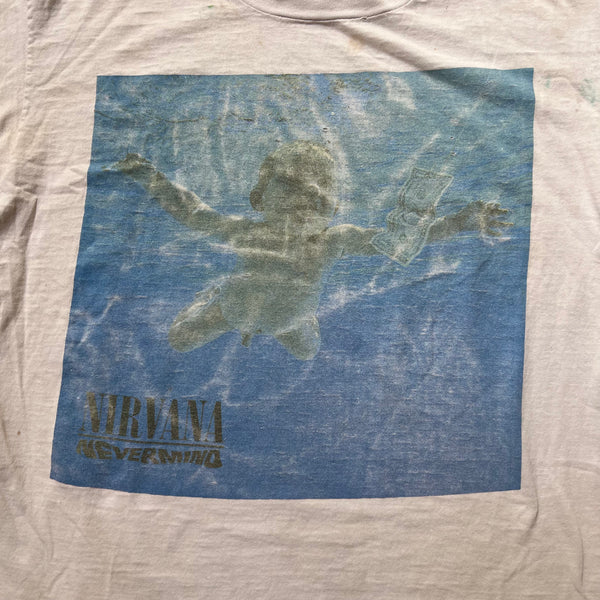 1991 Nirvana "Nevermind" Vintage Band Promo Tee Shirt