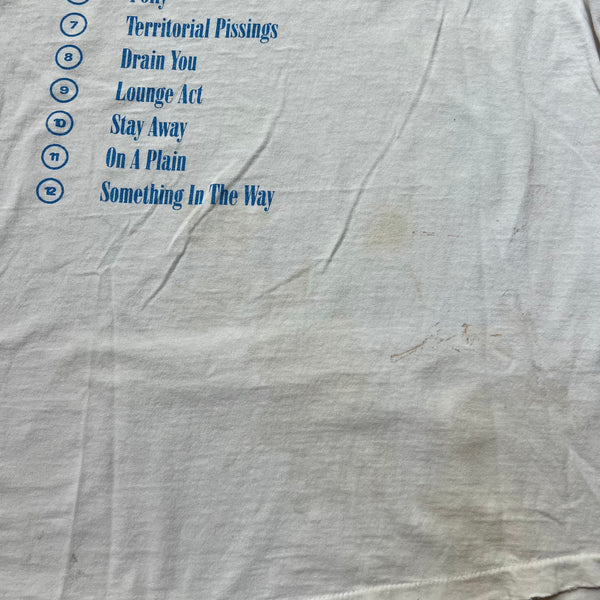 1991 Nirvana "Nevermind" Vintage Band Promo Tee Shirt
