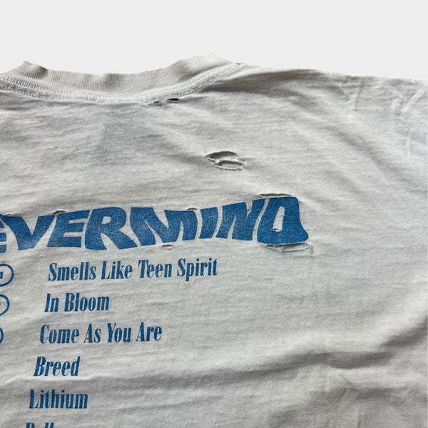 1991 Nirvana "Nevermind" Vintage Band Promo Tee Shirt