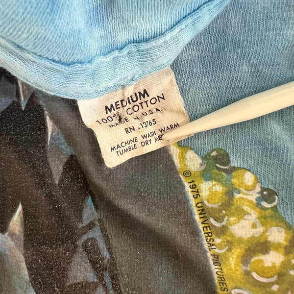 1975 JAWS Vintage Movie Promo Tee Shirt