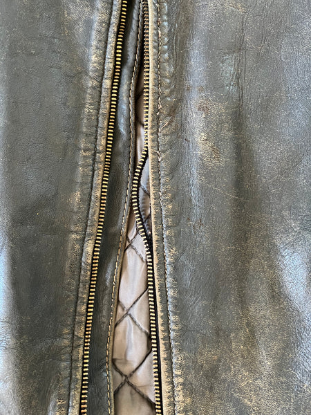 1950's Buco Vintage Horsehide Leather Motorcycle Jacket