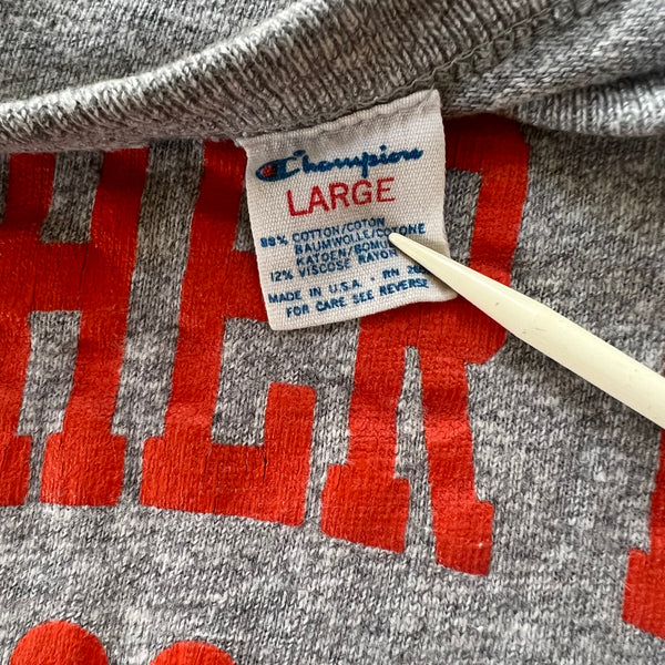 1990's Brother Rice Warriors High School Wrestling Vintage Athletic Tee Shirt