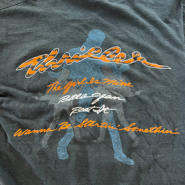 1983 Michael Jackson "Thriller" Vintage Band Promo Tee Shirt