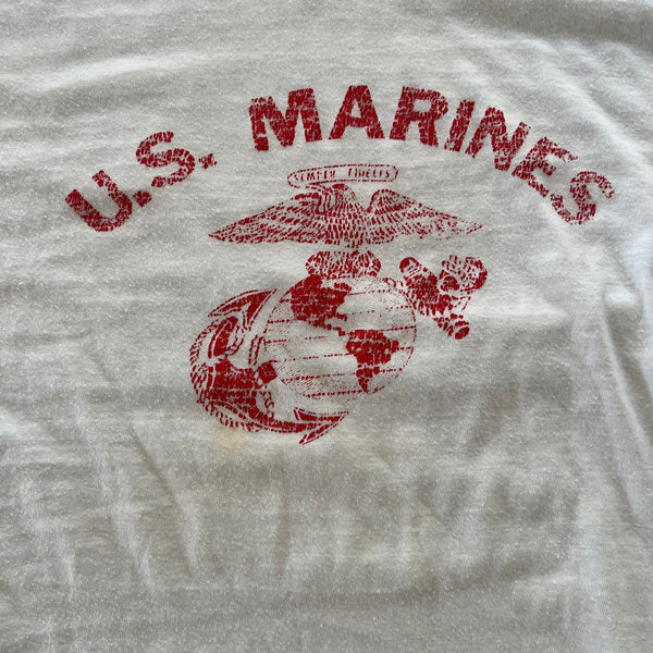 1970's U.S. Marines Vintage Military Tee Shirt