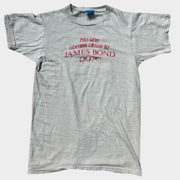 1981 James Bond 007 "For Your Eyes Only" (Starring: Roger Moore) Vintage Movie Promo Tee Shirt