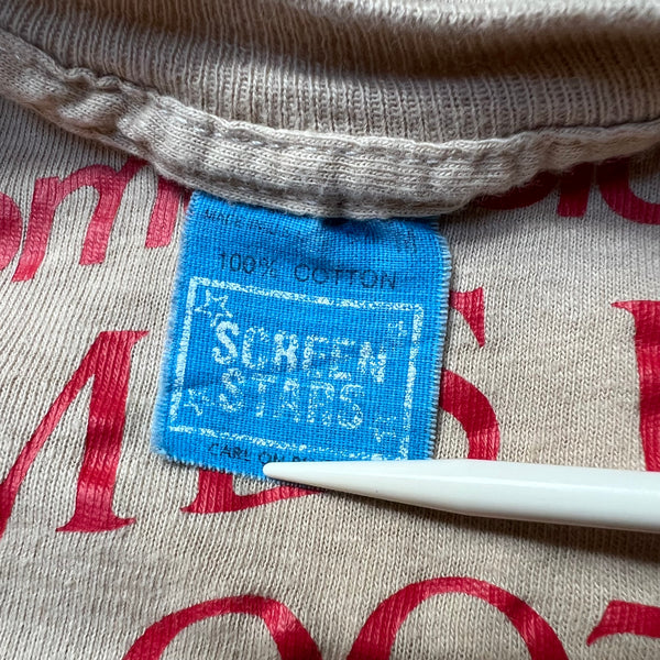 1981 James Bond 007 "For Your Eyes Only" (Starring: Roger Moore) Vintage Movie Promo Tee Shirt