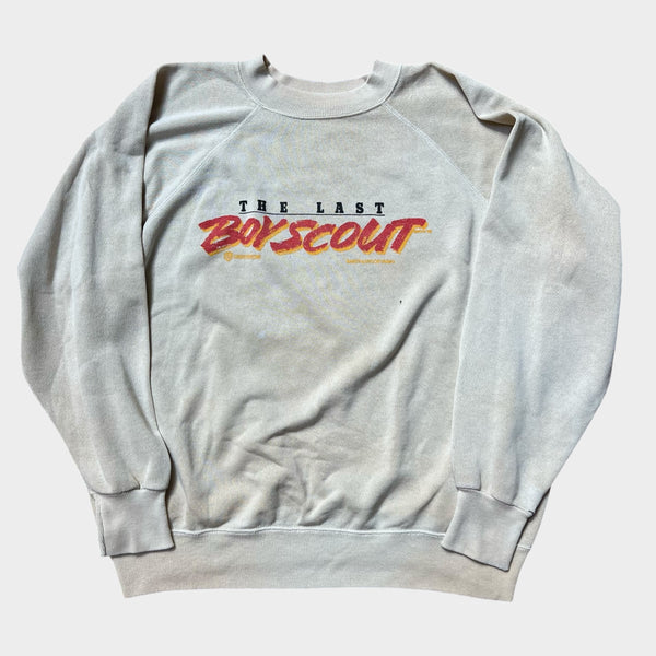 1992 The Last Boy Scout (Starring: Bruce Willis + Damon Wayans) Vintage Movie Promo Sweatshirt